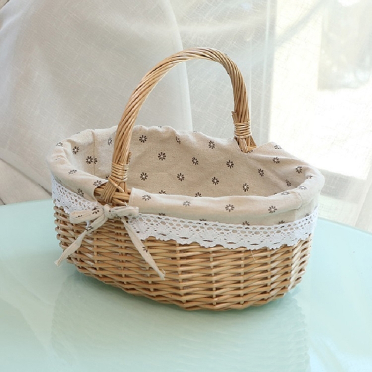 Hand-woven Picnic Basket Sackcloth Rattan Storage Basket, Specification:Small(Primary Color Daisy Sackcloth)
Hand-woven Picnic Basket Sackcloth Rattan Storage Basket, Specification:Small(Primary Color Daisy Sackcloth)
