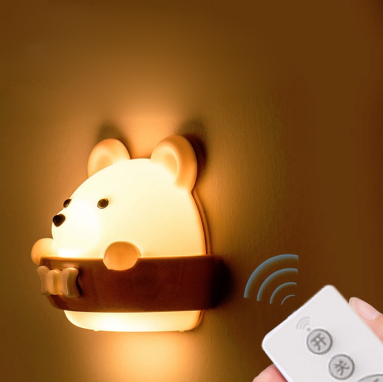 Bear Remote Control Night Light Bedside Eye Protection Wall Lamp with 3 Light Modes, Style:Rechargeable
Bear Remote Control Night Light Bedside Eye Protection Wall Lamp with 3 Light Modes, Style:Rechargeable
