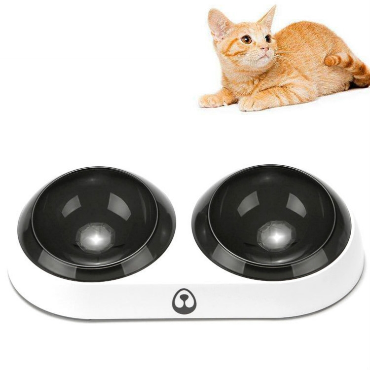 Cat Dog Bowl Non-Slip Pet Bowl Protection Spine Pet Bowl, Specification: Double Bowl(Black White)
Cat Dog Bowl Non-Slip Pet Bowl Protection Spine Pet Bowl, Specification: Double Bowl(Black White)