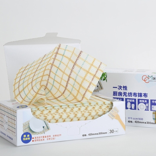 2 Boxes Disposable Lattice Cloth Absorbing Dry & Wet Thick Non-Woven Scouring Pad
2 Boxes Disposable Lattice Cloth Absorbing Dry & Wet Thick Non-Woven Scouring Pad