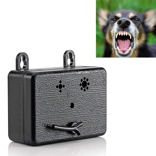 

Ultrasonic Dog Repeller Pet Automatic Bark Stopper Dog Training Supplies, Specification: CSB20 (Rechargeable)(Black)
