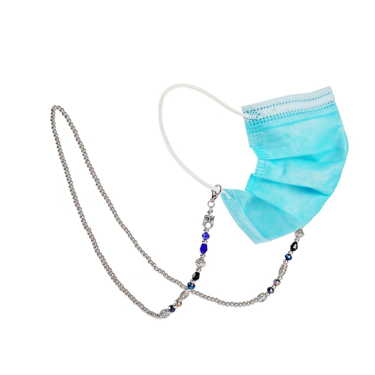 4 PCS Mask Anti-Lost Lanyard Round Beads Retro Mask Lanyard Colorful Bead Necklace Chain
4 PCS Mask Anti-Lost Lanyard Round Beads Retro Mask Lanyard Colorful Bead Necklace Chain