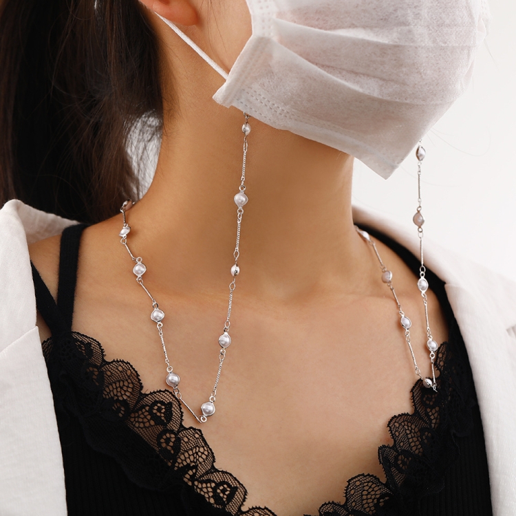 3 PCS Retro Handmade Pearl Multi-Purpose Anti-Lost Hanging Lanyard Mask Glasses Chain(Silver)
3 PCS Retro Handmade Pearl Multi-Purpose Anti-Lost Hanging Lanyard Mask Glasses Chain(Silver)