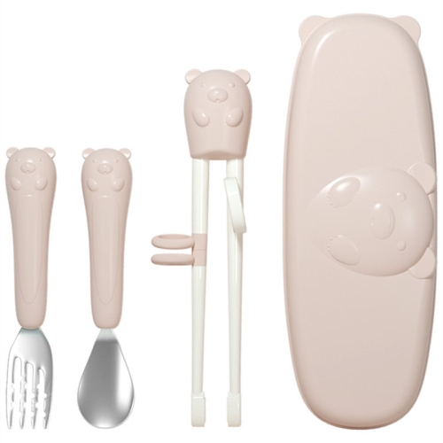 Household Baby Eating Training Chopsticks Spoon Fork Exercise Suit Kids Tableware(Pink)
Household Baby Eating Training Chopsticks Spoon Fork Exercise Suit Kids Tableware(Pink)