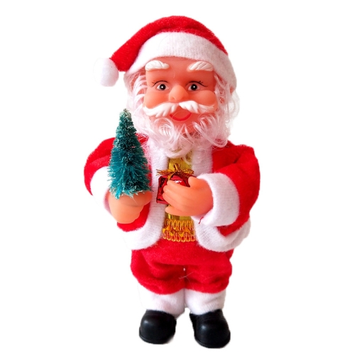 3 PCS 7 Inch Christmas Decorations Standing Flannel Electric Santa Claus Doll Ornaments Christmas Gifts(Tree)
3 PCS 7 Inch Christmas Decorations Standing Flannel Electric Santa Claus Doll Ornaments Christmas Gifts(Tree)