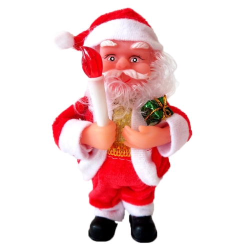 3 PCS 7 Inch Christmas Decorations Standing Flannel Electric Santa Claus Doll Ornaments Christmas Gifts(Candle)
3 PCS 7 Inch Christmas Decorations Standing Flannel Electric Santa Claus Doll Ornaments Christmas Gifts(Candle)