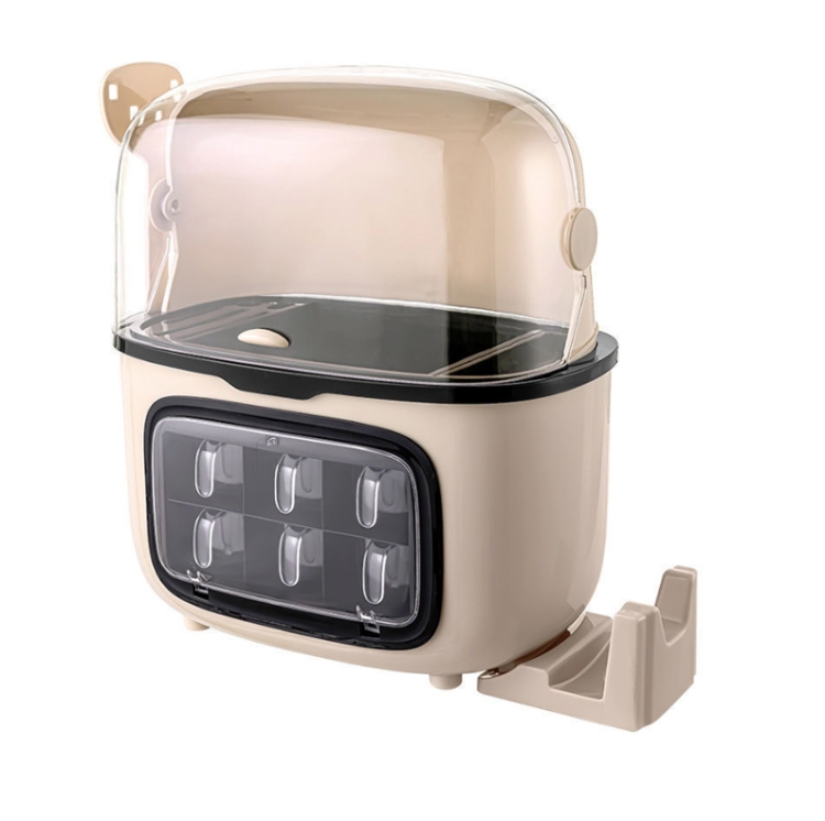 Kitchen Shelves Seasoning Bottle Knives Chopsticks Multifunctional Storage Box, Style:Luxury(Wheat Color)
Kitchen Shelves Seasoning Bottle Knives Chopsticks Multifunctional Storage Box, Style:Luxury(Wheat Color)