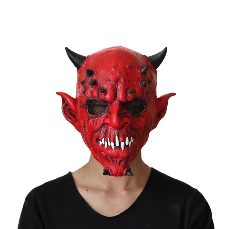 Halloween Party Haunted House Bar Hell Ox Horn Monster Horror Headgear Latex Mask
Halloween Party Haunted House Bar Hell Ox Horn Monster Horror Headgear Latex Mask