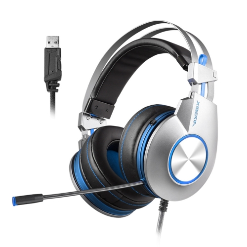 XIBERIA K5 Subwoofer 7.1 Music Gaming Headset, Cable Length: 2m, Style:Single USB(Blue )
XIBERIA K5 Subwoofer 7.1 Music Gaming Headset, Cable Length: 2m, Style:Single USB(Blue )