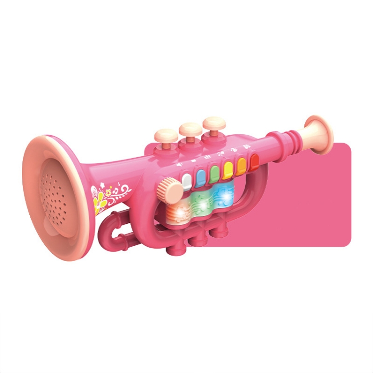 Children Early Education Puzzle Playing Simulation Musical Instrument, Style: 6806 Trumpet-Red
Children Early Education Puzzle Playing Simulation Musical Instrument, Style: 6806 Trumpet-Red