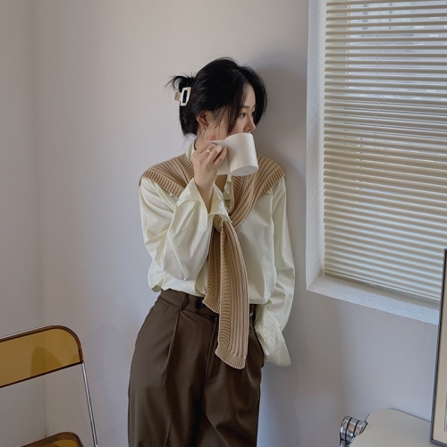 Autumn Women Solid Color Shawl Knitted Knotted Scarf, Length (CM): 85cm(Brown)
Autumn Women Solid Color Shawl Knitted Knotted Scarf, Length (CM): 85cm(Brown)
