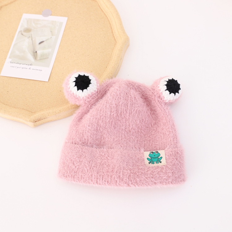 MZ9736 Baby Cartoon Frog Shape Knitted Hat Children Woolen Hat, Size: Around 46-52cm(Pink)
MZ9736 Baby Cartoon Frog Shape Knitted Hat Children Woolen Hat, Size: Around 46-52cm(Pink)