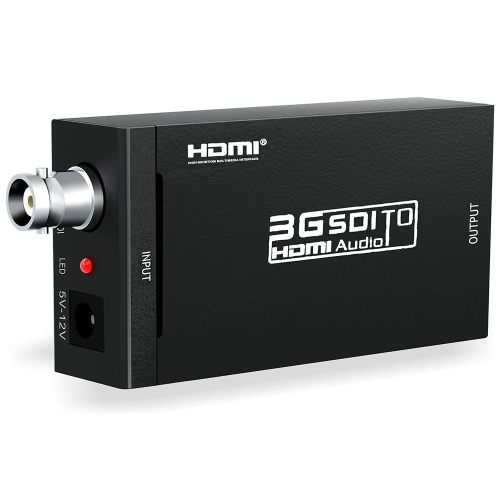 

1080P 3G SDI to HDMI Audio HD Camera TV Converter