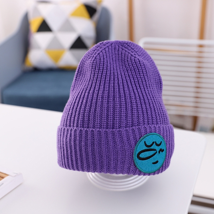 MZ9772 Emoji Labeling Baby Wool Hat Children Knitted Hat, Size: Free Size(Purple)
MZ9772 Emoji Labeling Baby Wool Hat Children Knitted Hat, Size: Free Size(Purple)