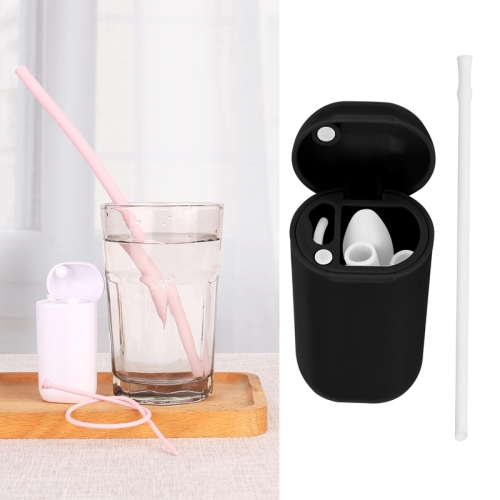 3 PCS Portable Foldable Collapsible Reusable Silicone Drinking Straw Outdoor Household Drinking Tool, Straw Size: 230x8mm, Sytle:Section Node Straw(Black)
3 PCS Portable Foldable Collapsible Reusable Silicone Drinking Straw Outdoor Household Drinking Tool, Straw Size: 230x8mm, Sytle:Section Node Straw(Black)