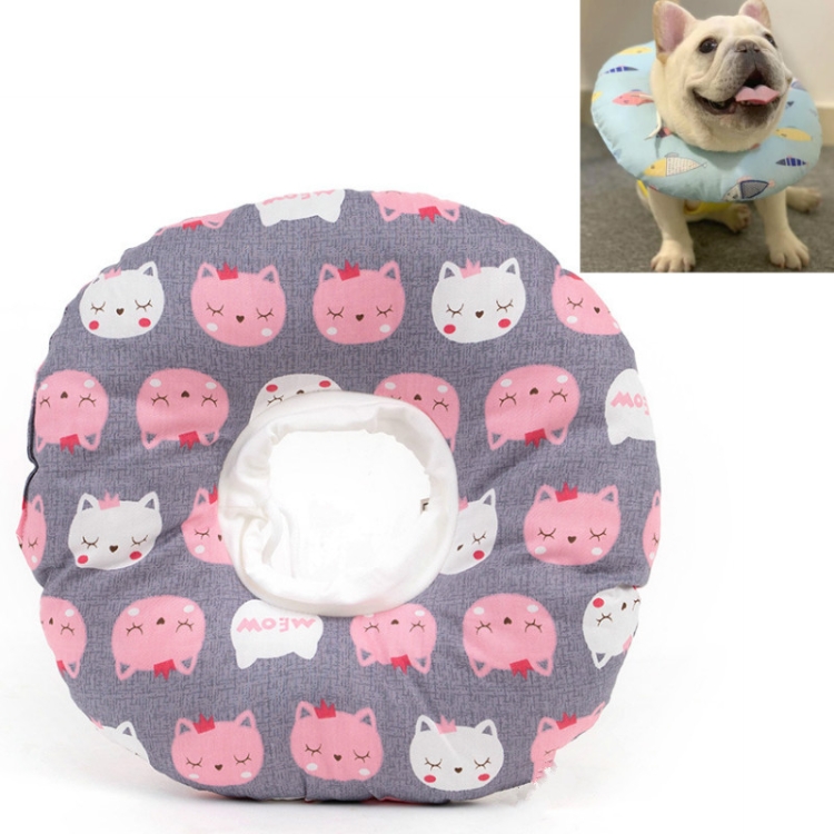 2 PCS Cat Anti-Lick And Anti-Bite Soft Ring Dog Collar Pet Supplies, Size:XS(Big Face Cat)
2 PCS Cat Anti-Lick And Anti-Bite Soft Ring Dog Collar Pet Supplies, Size:XS(Big Face Cat)