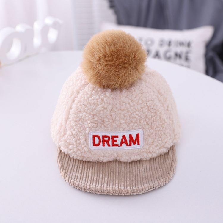 MZ9900 Letter Pattern Children Corduroy Baseball Cap Autumn and Winter Children Hat, Size: 48cm(Beige)
MZ9900 Letter Pattern Children Corduroy Baseball Cap Autumn and Winter Children Hat, Size: 48cm(Beige)