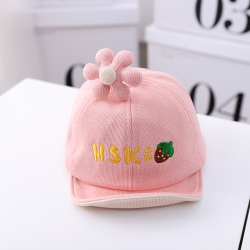 MZ9947 Cartoon Three-dimensional Little Flower Baby Peaked Cap Embroidery Baby Hat, Size: 46cm (Adjustable)(Pink)
MZ9947 Cartoon Three-dimensional Little Flower Baby Peaked Cap Embroidery Baby Hat, Size: 46cm (Adjustable)(Pink)