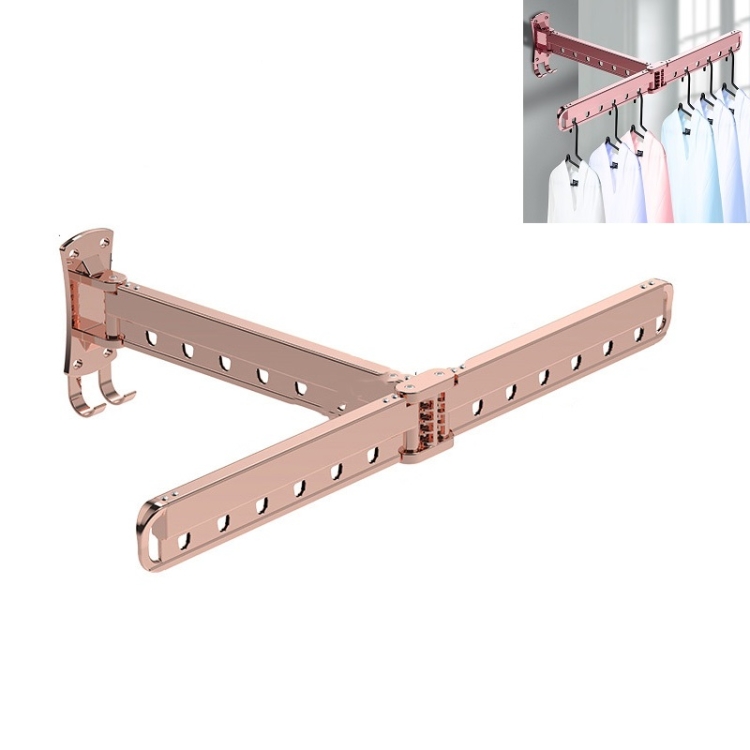 Indoor Household Wall-Mounted Folding Telescopic Double Drying Rack(Rose Gold )
Indoor Household Wall-Mounted Folding Telescopic Double Drying Rack(Rose Gold )