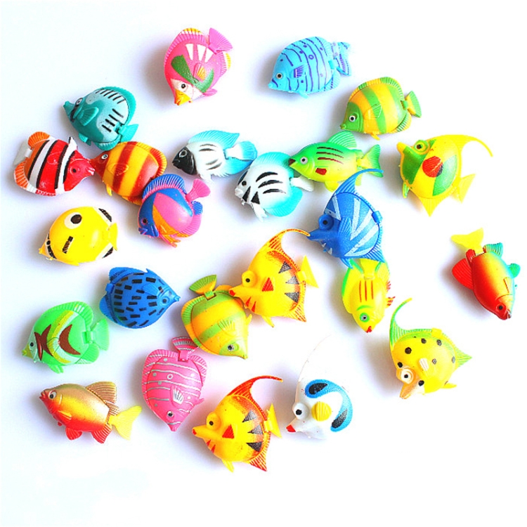 10 PCS Fish Tank Simulation Fake Fish Plastic Tropical Fish Children Swimming Pool Toy, Random Color Delivery
10 PCS Fish Tank Simulation Fake Fish Plastic Tropical Fish Children Swimming Pool Toy, Random Color Delivery