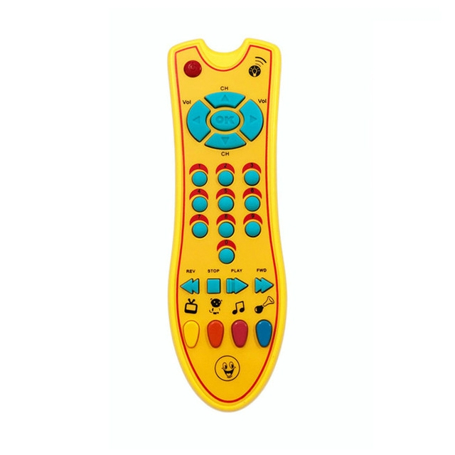 Simulated Music TV Remote Control Early Educational Toys Electric Learning Machine Baby Toy(Yellow)
Simulated Music TV Remote Control Early Educational Toys Electric Learning Machine Baby Toy(Yellow)