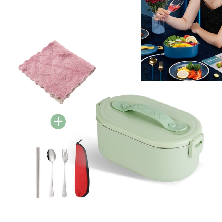 Portable Heating And Heat Preservation Lunch Box For Office Workers CN Plug, Style:4-piece Set(Nordic Green)
Portable Heating And Heat Preservation Lunch Box For Office Workers CN Plug, Style:4-piece Set(Nordic Green)