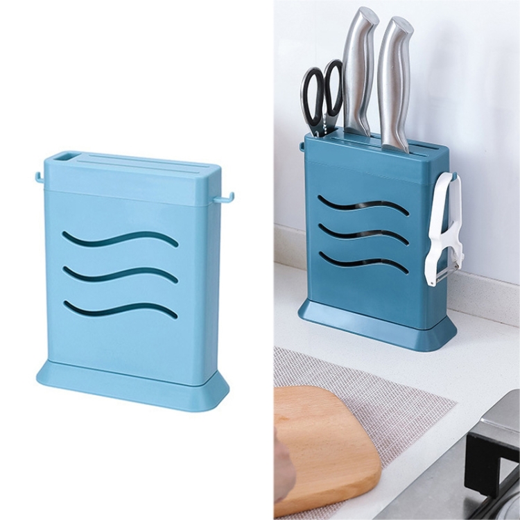 2 PCS Kitchen Multifunctional Three-Hole Invisible Knife Holder Hollow Drain Kitchenware Storage Rack(Light Blue)
2 PCS Kitchen Multifunctional Three-Hole Invisible Knife Holder Hollow Drain Kitchenware Storage Rack(Light Blue)