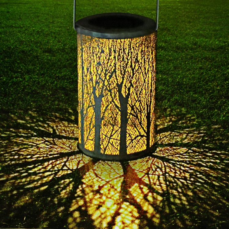 Outdoor Solar Wrought Iron Projection Lamp Hollow Wall Hanging Portable Garden Decorative Lamp, Style:Trunk
Outdoor Solar Wrought Iron Projection Lamp Hollow Wall Hanging Portable Garden Decorative Lamp, Style:Trunk