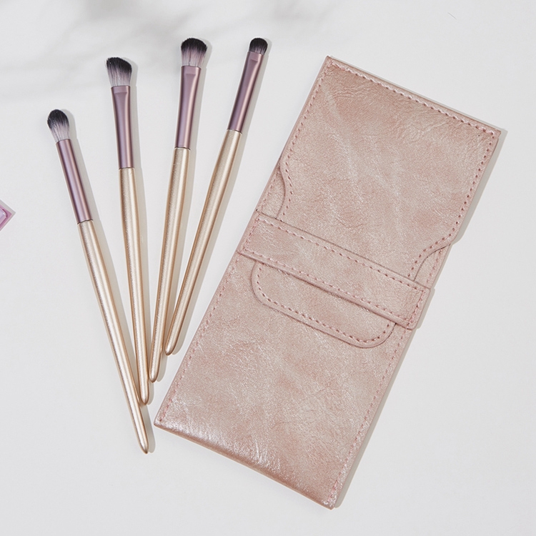 4 PCS / Set Makeup Brush Eye Shadow Brush Eye Makeup Set Soft Hair Detail Brush Smudge Brush With Brush Bag, Color:Gold
4 PCS / Set Makeup Brush Eye Shadow Brush Eye Makeup Set Soft Hair Detail Brush Smudge Brush With Brush Bag, Color:Gold