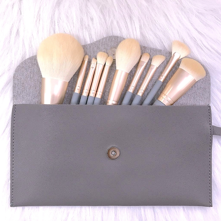 10 PCS / Set Makeup Brush Corn Silk Fiber Hair Loose Powder Brush Face And Eye Makeup Brush, Style:With Gray Bag
10 PCS / Set Makeup Brush Corn Silk Fiber Hair Loose Powder Brush Face And Eye Makeup Brush, Style:With Gray Bag