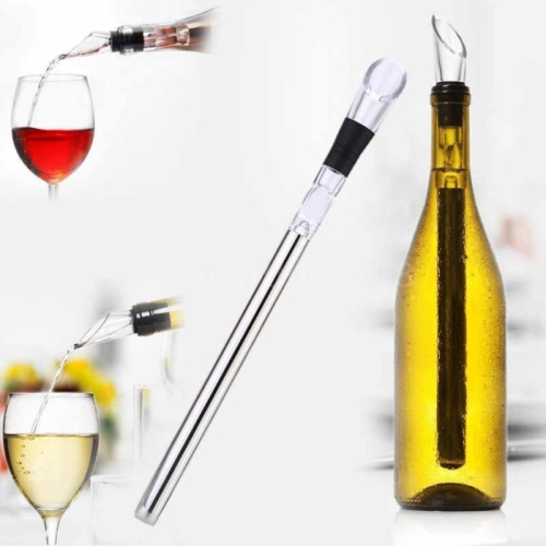 304 Stainless Steel Fast Cooling Popsicle Red Wine Frozing Stick Bar Wine Cooler Device
304 Stainless Steel Fast Cooling Popsicle Red Wine Frozing Stick Bar Wine Cooler Device