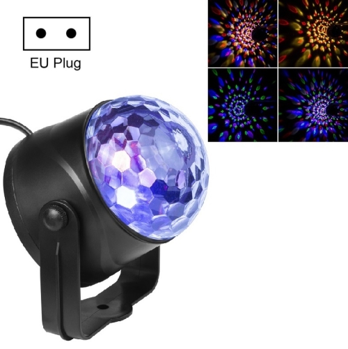 MGY-019 6W Remote Control LED Crystal Magic Ball Light Colorful Rotating Stage Laser Light, Specification: EU Plug
MGY-019 6W Remote Control LED Crystal Magic Ball Light Colorful Rotating Stage Laser Light, Specification: EU Plug