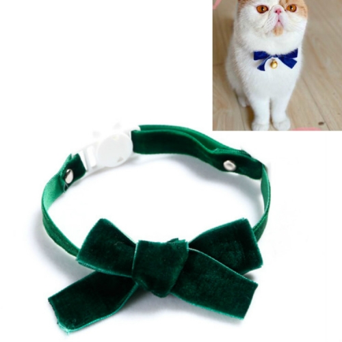 5 PCS Velvet Bowknot Adjustable Pet Collar Cat Dog Rabbit Bow Tie Accessories, Size:S 17-30cm, Style:Bowknot(Green)
5 PCS Velvet Bowknot Adjustable Pet Collar Cat Dog Rabbit Bow Tie Accessories, Size:S 17-30cm, Style:Bowknot(Green)