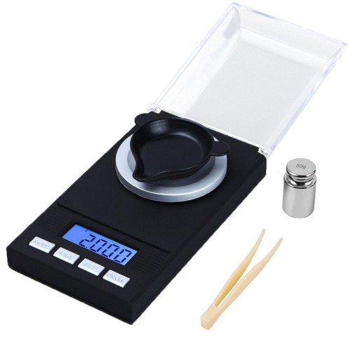 

20g/0.001g High-Precision Portable Jewelry Scale Mini Electronic Scale Precision Carat Electronic Scale