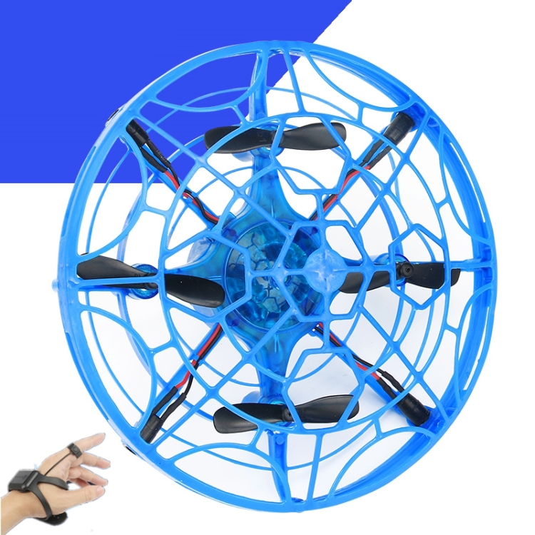 Intelligent Remote Control Induction Quadcopter Mini Drone Flying UFO Toy Flying Saucer, Colour: Blue (Watch Remote Control UFO)
Intelligent Remote Control Induction Quadcopter Mini Drone Flying UFO Toy Flying Saucer, Colour: Blue (Watch Remote Control UFO)