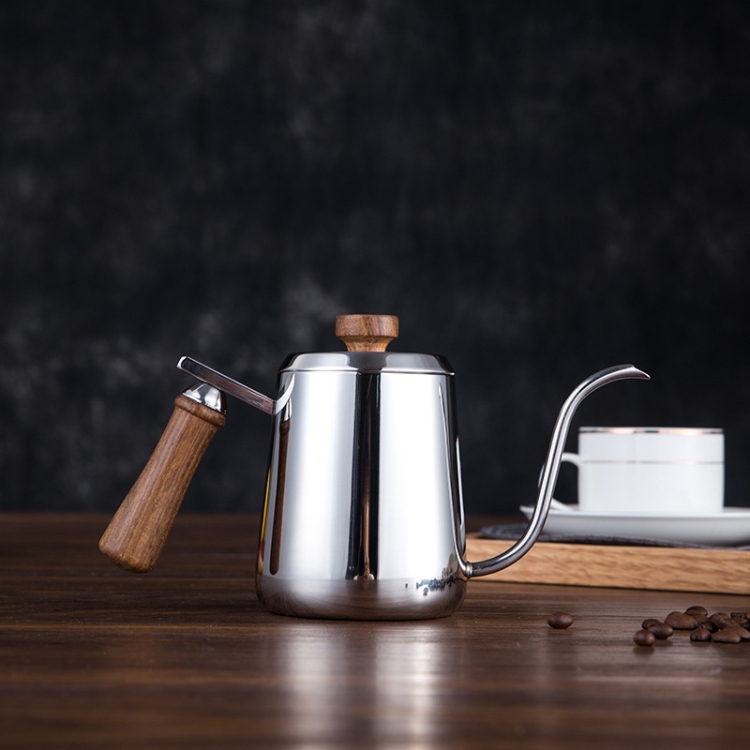 Swan Hand-Flushing Pot Drip Filter Hand-Flushing Coffee Pot Stainless Steel Slender Pot Wooden Handle Long-Mouthed Pot, Capacity: 350ml
Swan Hand-Flushing Pot Drip Filter Hand-Flushing Coffee Pot Stainless Steel Slender Pot Wooden Handle Long-Mouthed Pot, Capacity: 350ml