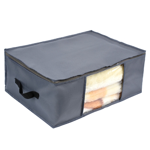 2 PCS Foldable Oxford Cloth Storage Bag Wardrobe Quilt Clothing Storage Box, Specification: 49X36X21cm(Gray)
2 PCS Foldable Oxford Cloth Storage Bag Wardrobe Quilt Clothing Storage Box, Specification: 49X36X21cm(Gray)