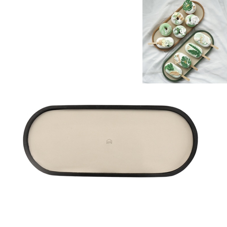 Desktop Shallow Storage Tray Sundries Tray Jewelry Display Tray , Oval (Black)
Desktop Shallow Storage Tray Sundries Tray Jewelry Display Tray , Oval (Black)