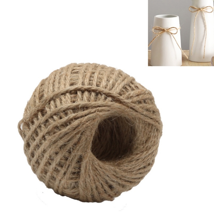 2 PCS DIY Fine Hemp Rope Hand-Decorated Braided Twine, Specification: 50 Meters Per Roll(True Color)
2 PCS DIY Fine Hemp Rope Hand-Decorated Braided Twine, Specification: 50 Meters Per Roll(True Color)