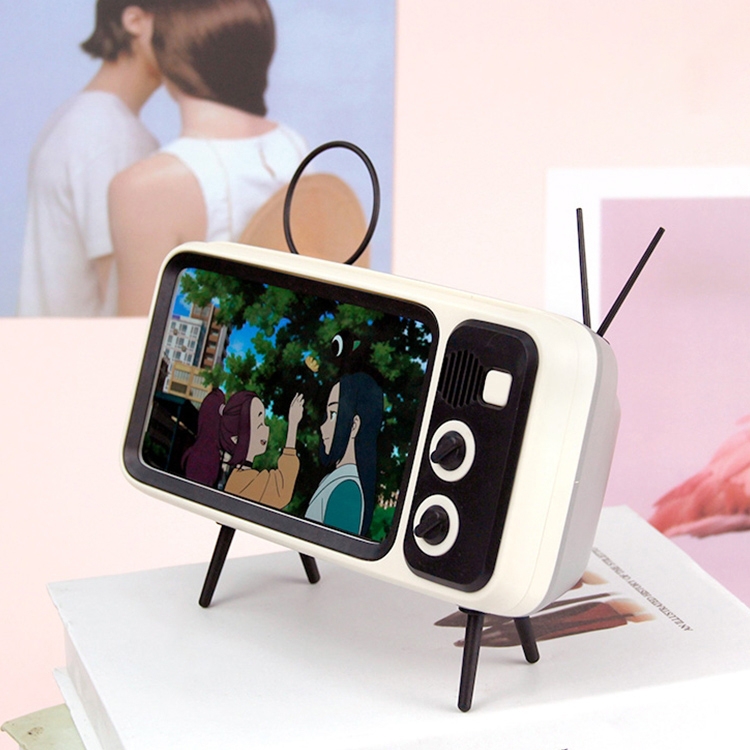 Desktop Retro Bluetooth Audio Mobile Phone TV Stand Lazy Mobile Phone Stand(Silver White)
Desktop Retro Bluetooth Audio Mobile Phone TV Stand Lazy Mobile Phone Stand(Silver White)