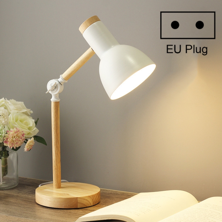 T1062 Dormitory Eye Protection Desk Lamp Bedroom Bedside Wood Lamp, Power source: EU Plug(White)
T1062 Dormitory Eye Protection Desk Lamp Bedroom Bedside Wood Lamp, Power source: EU Plug(White)
