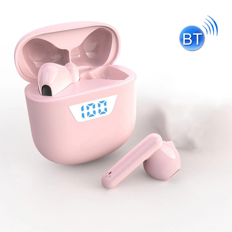 T88 TWS Binaural Digital Display Noise Canceling Headset Wireless Bluetooth Headset(Pink)
T88 TWS Binaural Digital Display Noise Canceling Headset Wireless Bluetooth Headset(Pink)