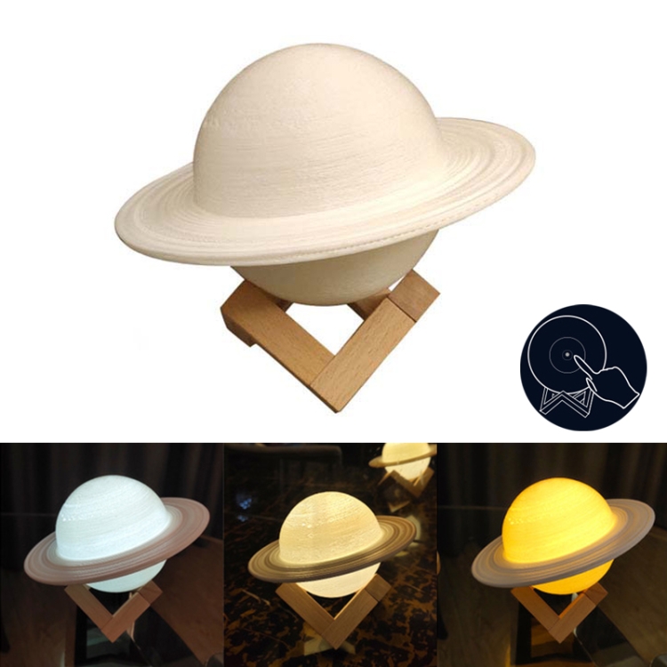 3D Printing LED Saturn Night Light USB Planet Lamp, Size:13cm, Style:Touch Control 3-Colors
3D Printing LED Saturn Night Light USB Planet Lamp, Size:13cm, Style:Touch Control 3-Colors