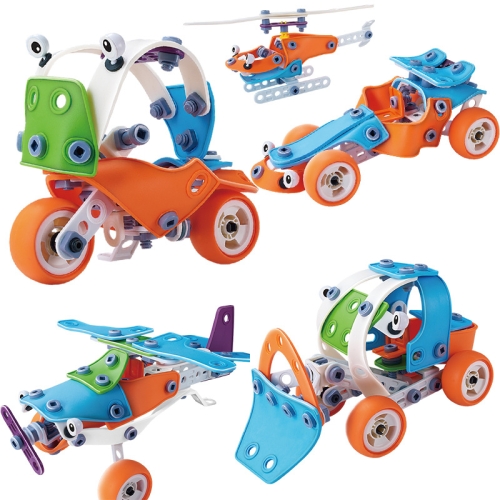 5 In 1 Children DIY Puzzle Assembled Concept Car Toy 132 PCS Airplane Car Building Block Model
5 In 1 Children DIY Puzzle Assembled Concept Car Toy 132 PCS Airplane Car Building Block Model
