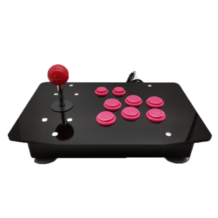 PC Fighting TV Set-Top Box Long Pole Arcade Game Joystick For PS3 And Android Smartphones, Product color: Android+Computer+PS3 (Rose Red)
PC Fighting TV Set-Top Box Long Pole Arcade Game Joystick For PS3 And Android Smartphones, Product color: Android+Computer+PS3 (Rose Red)