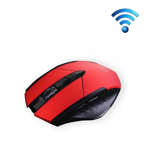 

Inphic PM6 6 Keys 1000/1200/1600 DPI Home Macro Programming Gaming Wireless Mechanical Mouse, Colour: Red Wireless Charging Silent Version