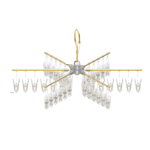 Golden-6 Poles 36 Clips Multifunctional Aluminum Alloy Household Drying Rack Round Rotating Windproof Socks Rack
Golden-6 Poles 36 Clips Multifunctional Aluminum Alloy Household Drying Rack Round Rotating Windproof Socks Rack
