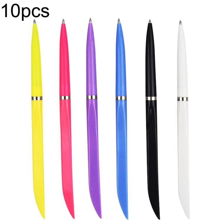 40 PCS 0.7mm Ballpoint Pen For Office Use Express Open Box Flat Knife Pen Random Colour Delivery
40 PCS 0.7mm Ballpoint Pen For Office Use Express Open Box Flat Knife Pen Random Colour Delivery