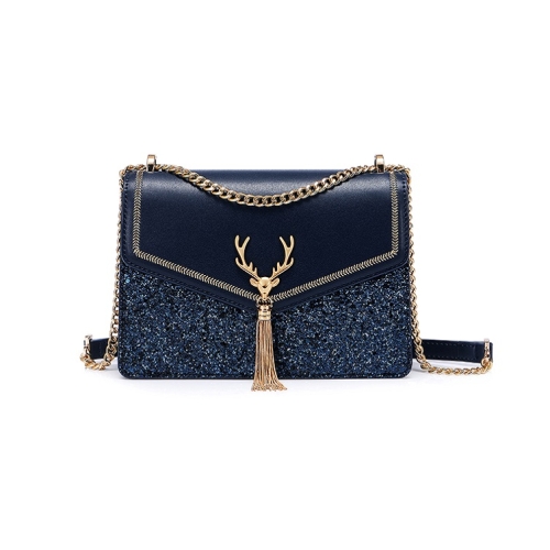 JUST STAR Autumn And Winter Single-Shoulder Casual Messenger Bag Ladies Tassel Small Square Bag(Brilliant Blue)
JUST STAR Autumn And Winter Single-Shoulder Casual Messenger Bag Ladies Tassel Small Square Bag(Brilliant Blue)