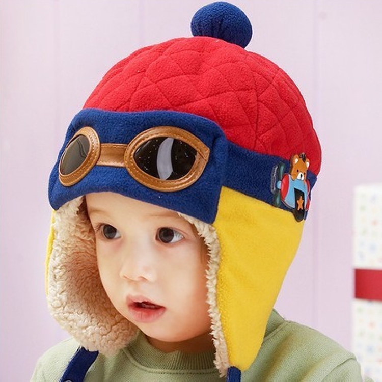 MZ1674 Cubs Pilot Autumn and Winter Tide Cap Children Hats Plus Velvet Ear Protection Warm Baby Hat(Red)
MZ1674 Cubs Pilot Autumn and Winter Tide Cap Children Hats Plus Velvet Ear Protection Warm Baby Hat(Red)